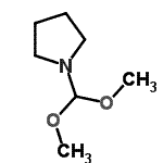 CAS#: 5564-73-8, 1-(Dimethoxymethyl)Pyrrolidine