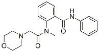 CAS#: 55707-69-2, 2-(N-Methyl-2-Morpholinoacetylamino)-N-Phenylbenzamide