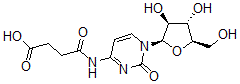 CAS 登录号：55726-37-9， N(4)-丁二酰-1-beta-D-阿拉伯呋喃糖基胞嘧啶