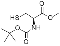 CAS 登录号：55757-46-5， N-(叔丁氧羰基)-L-半胱氨酸甲酯