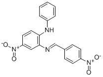 CAS 登录号：55758-10-6， 4-硝基-2-(4-硝基苄亚基氨基)二苯胺