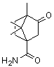 CAS 登录号：55784-68-4， 4,7,7-三甲基-3-氧代双环[2.2.1]庚烷-1-甲酰胺