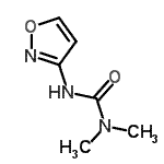 CAS#: 55807-89-1, 3-Isoxazol-3-Yl-1,1-Dimethyl-Urea