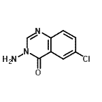 CAS#: 5584-16-7, 3-Amino-6-Chloro-4(3H)-Quinazolinone