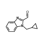 CAS#: 558446-33-6, 1-(Cyclopropylmethyl)-1H-Benzimidazole-2-Carbaldehyde