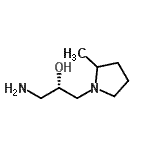 CAS#: 558478-65-2, (2S)-1-Amino-3-(2-Methyl-1-Pyrrolidinyl)-2-Propanol
