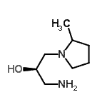 CAS#: 558479-20-2, (2R)-1-Amino-3-(2-Methyl-1-Pyrrolidinyl)-2-Propanol