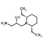 CAS#: 558479-24-6, (2S)-1-Amino-3-[(2R,6S)-2,6-Diethyl-1-Piperidinyl]-2-Propanol