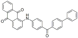 CAS#: 55879-93-1, 1-[[4-([1,1'-Biphenyl]-4-Ylcarbonyl)Phenyl]Amino]Anthraquinone
