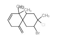 CAS#: 55890-19-2, (6S,8S,9S,11S)-8-Bromo-9-chloro-5,5,9-trimethyl-1-methylidenespiro[5.5]undec-3-en-11-ol