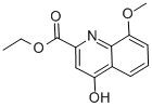 CAS 登录号：55895-59-5， 4-羟基-8-甲氧喹啉-2-甲酸乙酯