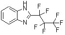 CAS 登录号：559-37-5， 2-(七氟丙基)苯并咪唑