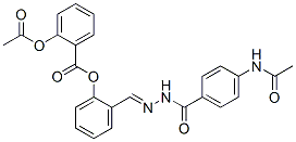CAS#: 55901-28-5, 2-Acetyloxybenzoic Acid 2-[[2-[4-(Acetylamino)Benzoyl]Hydrazono]Methyl]Phenyl Ester