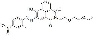CAS#: 55993-15-2, 2-[2-(2-Ethoxyethoxy)Ethyl]-6-Hydroxy-5-[(2-Methyl-4-Nitrophenyl)Azo]-1H-Benz[de]Isoquinoline-1,3(2H)-Dione