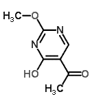 CAS#: 55996-06-0, 5-Acetyl-2-Methoxy-4(1H)-Pyrimidinone