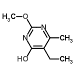 CAS#: 55996-09-3, 5-Ethyl-2-Methoxy-6-Methyl-4(1H)-Pyrimidinone
