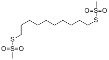 CAS#: 56-02-0, 1,10-Decadiyl Bismethanethiosulfonate