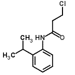 CAS 登录号：560078-34-4， 3-氯-N-(2-异丙基苯基)丙酰胺