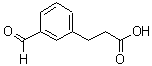CAS 登录号：56030-19-4， 3-(3-甲酰基苯基)丙酸