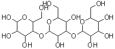 CAS 登录号：56038-36-9， 己糖吡喃糖苷-(1->3)己糖吡喃糖苷-(1->4)吡喃己糖