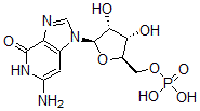 CAS 登录号：56039-13-5， 3-去氮杂鸟苷酸