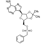 CAS#: 5605-63-0, 5'-O-(Benzylsulfonyl)-2',3'-O-Isopropylideneadenosine