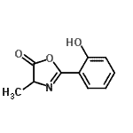 CAS#: 56145-96-1, 2-(2-Hydroxyphenyl)-4-Methyl-1,3-Oxazol-5(4H)-One