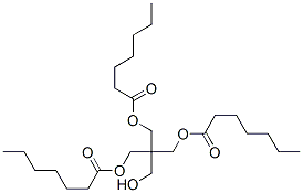 CAS 登录号：56158-58-8， 2-(羟基甲基)-2-[[(1-氧代庚基)氧基]甲基]丙烷-1,3-二基二庚酸酯