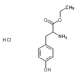 CAS#: 5619-08-9, Ethyl Tyrosinate Hydrochloride (1:1)