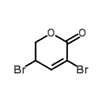 CAS#: 56207-18-2, 3,5-Dibromo-5,6-Dihydro-2H-Pyran-2-One