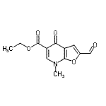 CAS#: 562100-66-7, Ethyl 2-Formyl-7-Methyl-4-Oxo-4,7-Dihydrofuro[2,3-b]Pyridine-5-Carboxylate