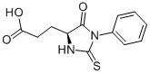 CAS 登录号：5624-27-1， 5-氧代-1-苯基-2-硫代咪唑烷-4-丙酸