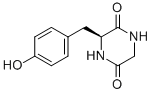 CAS#: 5625-49-0, (3S)-3-((4-Hydroxyphenyl)Methyl)-2,5-Piperazinedione