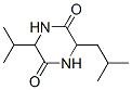 CAS 登录号：5625-50-3， 3-异丙基-6-(2-甲基-丙基)-2,5-哌嗪二酮