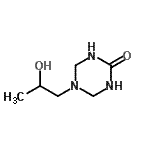 CAS 登录号：56280-64-9， 5-(2-羟基丙基)-1,3,5-三嗪烷-2-酮