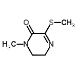 CAS 登录号：562814-54-4， 1-甲基-3-(甲硫基)-5,6-二氢-2(1H)-吡嗪酮