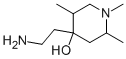 CAS 登录号：56288-57-4， 4-(2-氨基-乙基)-1,2,5-三甲基-哌啶-4-醇