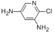 CAS 登录号：5632-81-5， 2-氯-3,5-二氨基吡啶