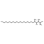 CAS#: 56324-80-2, 18,20-Dimethyl-1,19,21-Docosanetriol