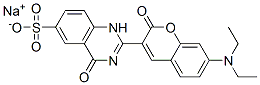 CAS#: 56330-12-2, Sodium 2-[7-(Diethylamino)-2-Oxo-2H-1-Benzopyran-3-Yl]-1,4-Dihydro-4-Oxoquinazoline-6-Sulphonate