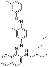 CAS#: 56358-10-2, N-(2-Ethylhexyl)-1-[[3-Methyl-4-[(3-Methylphenyl)Azo]Phenyl]Azo]Naphthalen-2-Amine
