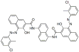 CAS#: 56358-42-0, N,N'-Naphthalene-1,5-Diylbis[4-[(3-Chloro-2-Methylphenyl)Azo]-3-Hydroxynaphthalene-2-Carboxamide]