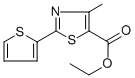 CAS#: 56421-62-6, Ethyl 4-Methyl-2-(2-Thienyl)-1,3-Thiazole-5-Carboxylate