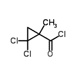 CAS#: 56447-09-7, 2,2-Dichloro-1-Methylcyclopropanecarbonyl Chloride