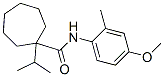 CAS#: 56471-69-3, 1-(Isopropyl)-N-(4-Methoxy-2-Methylphenyl)Cycloheptanecarboxamide