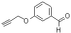 CAS 登录号：5651-87-6， 3-(2-丙炔-1-基氧基)苯甲醛