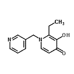 CAS#: 565238-60-0, 2-Ethyl-3-Hydroxy-1-(3-Pyridinylmethyl)-4(1H)-Pyridinone