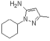 CAS#: 56547-82-1, 1-Cyclohexyl-3-Methyl-1H-Pyrazol-5-Amine