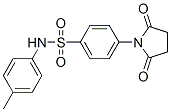 CAS#: 5655-60-7, 4-(2,5-Dioxopyrrolidin-1-Yl)-N-(4-Methylphenyl)Benzenesulfonamide