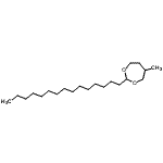 CAS#: 56599-34-9, 5-Methyl-2-Pentadecyl-1,3-Dioxepane